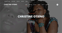 Desktop Screenshot of christineotieno.com